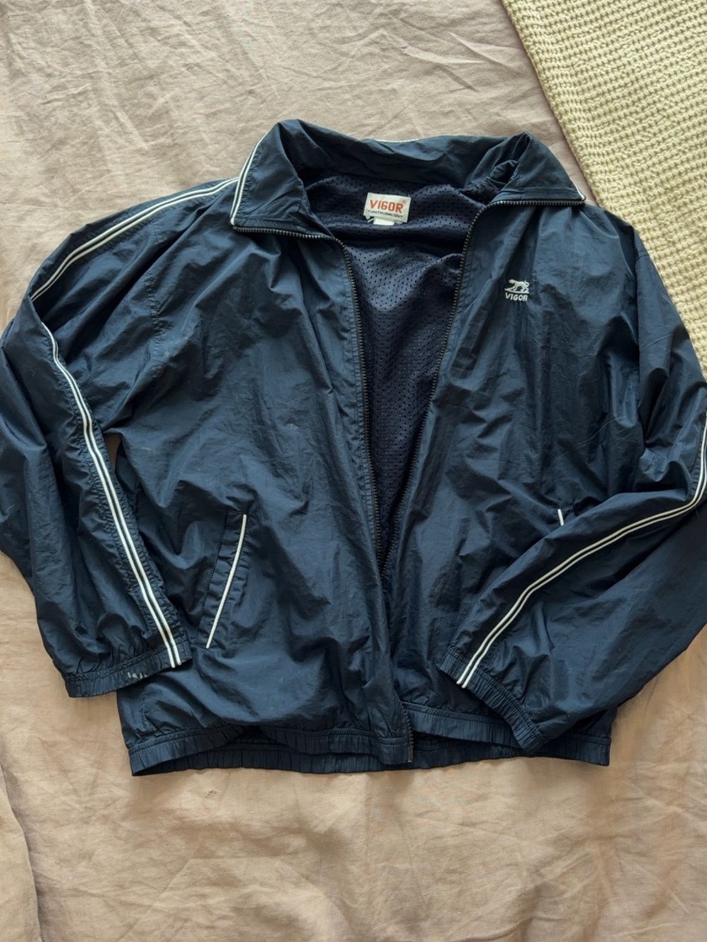 Athletic Windbreaker Jacket
